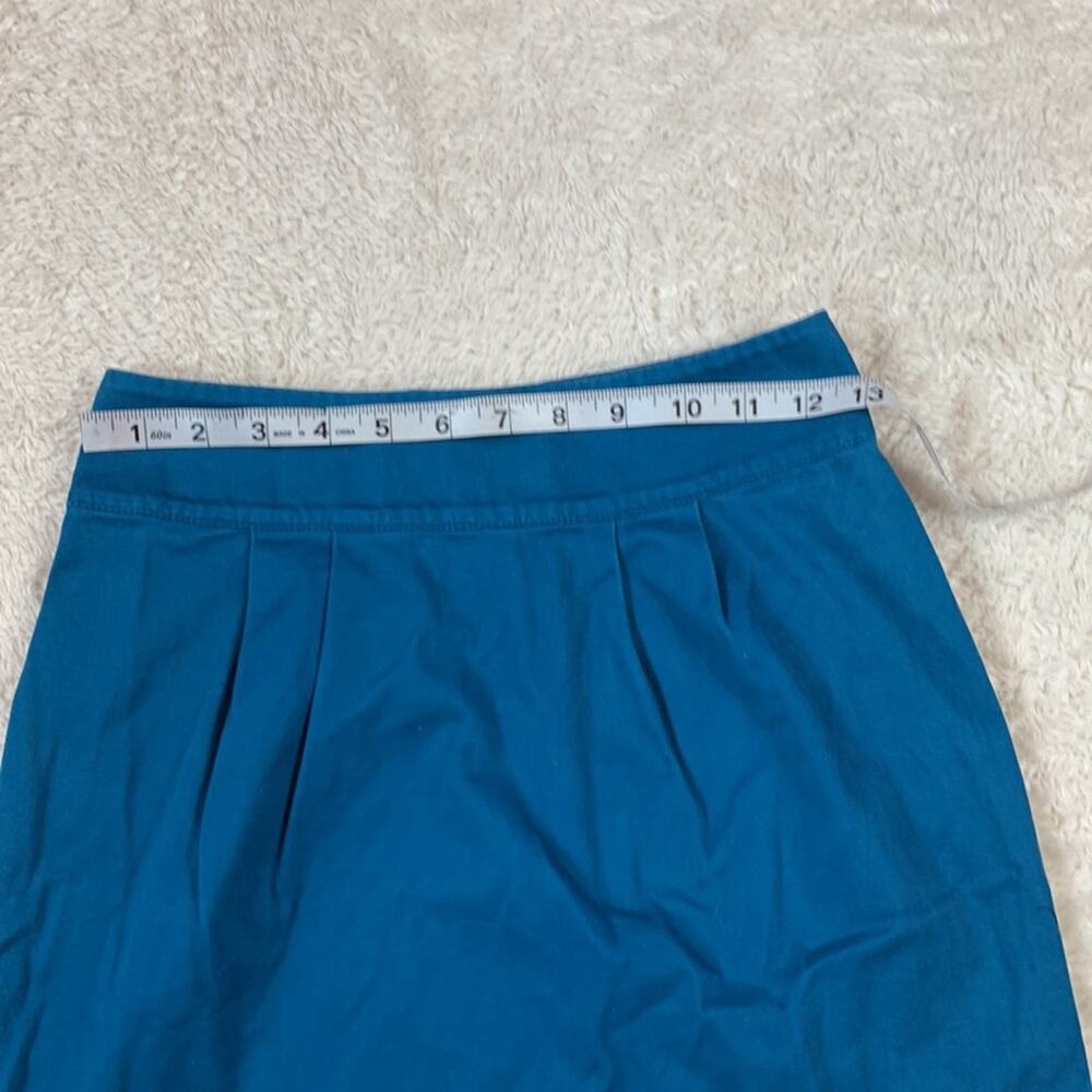 Silence and Noise Teal mini skirt, 0 - Picture 4 of 7